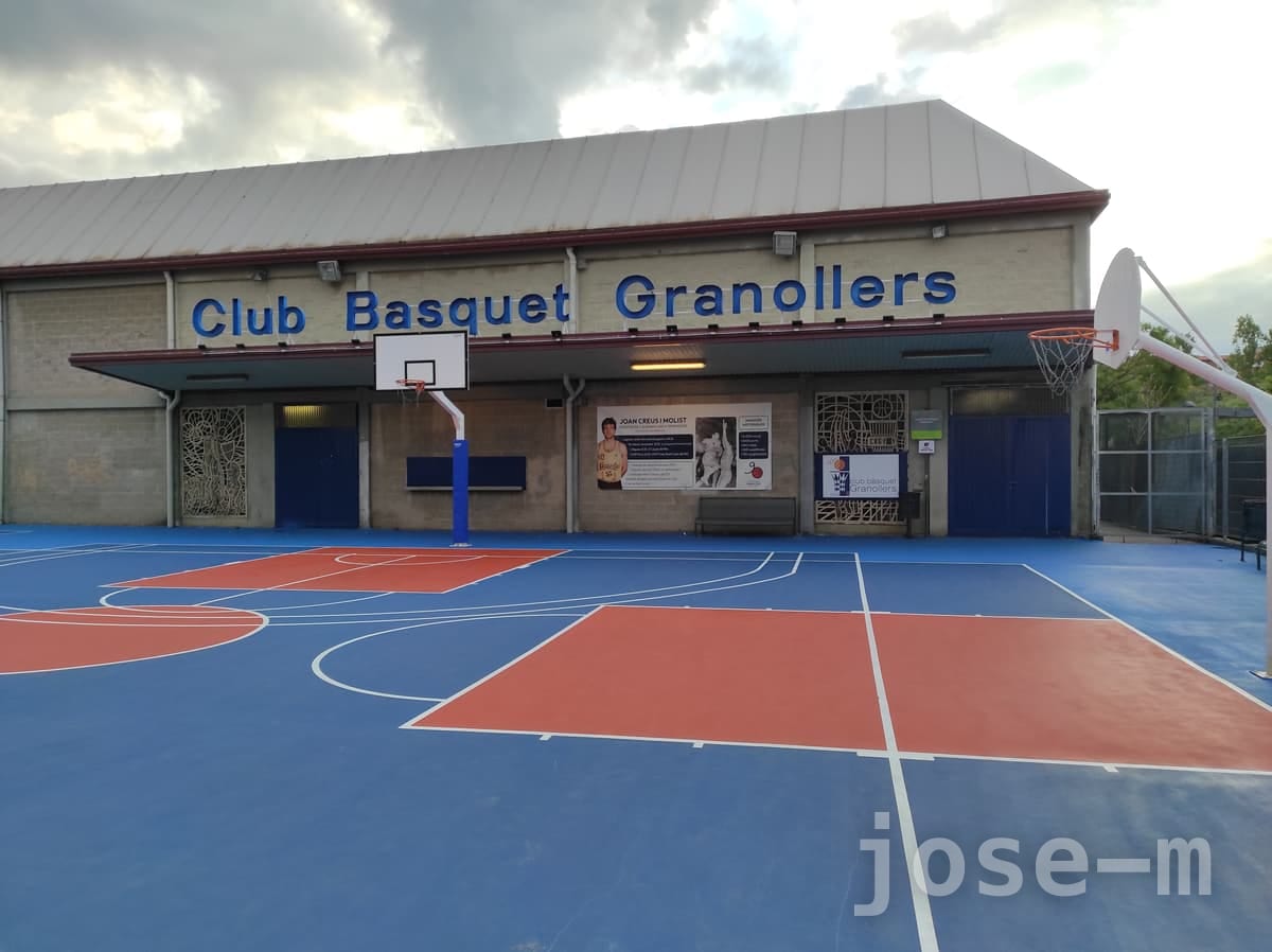 Canchas públicas Club Bàsquet Granollers, en Granollers