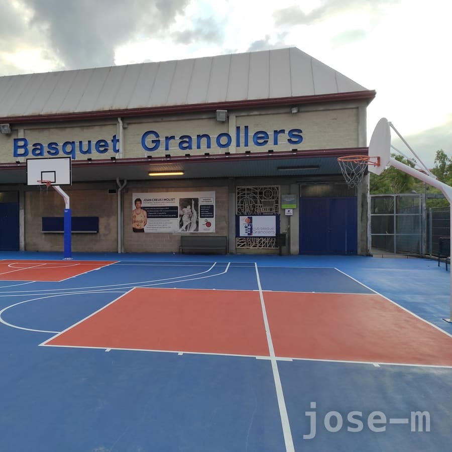 Canchas públicas Club Bàsquet Granollers, en Granollers