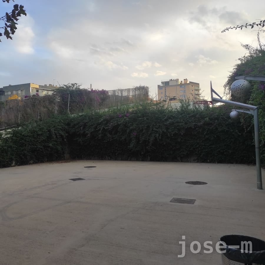 Canchas públicas Parc Central del Poble Nou, en Barcelona