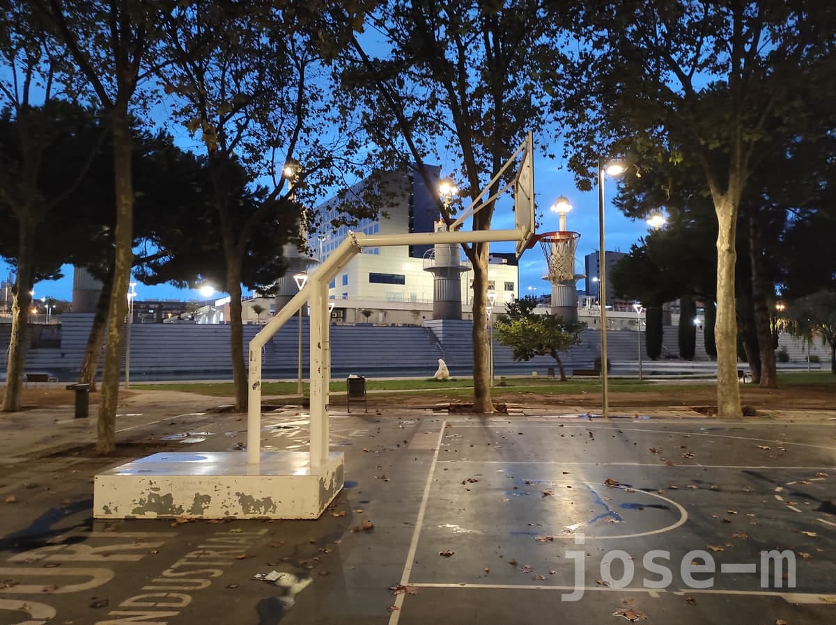 Canchas públicas Parque de la España Industrial, en Barcelona